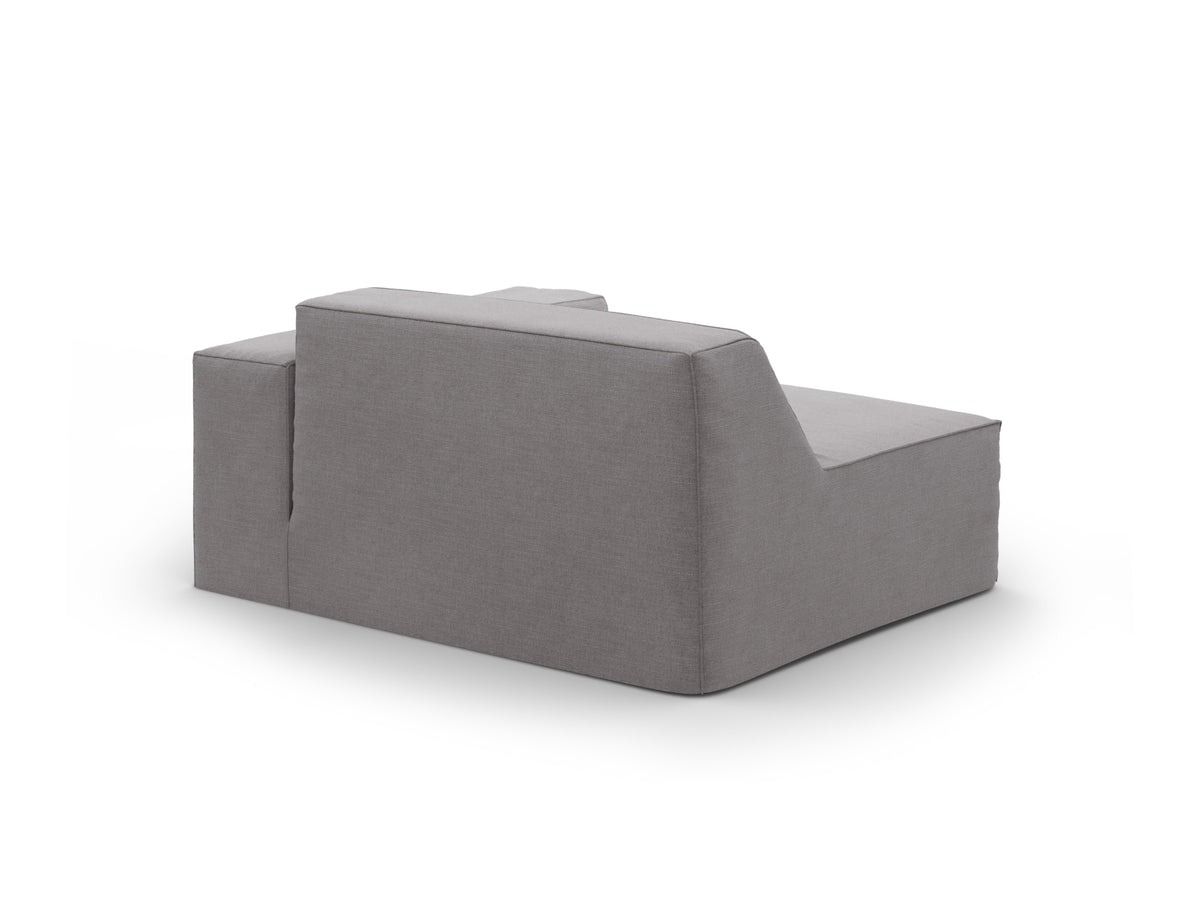 Jodie Modul rechts 1 Sitzer mit abnehmbaren Bezug in Warm grey-LINS präsentiert im Onlineshop von KAQTU Design AG. Modulares Sofa ist von Micadoni