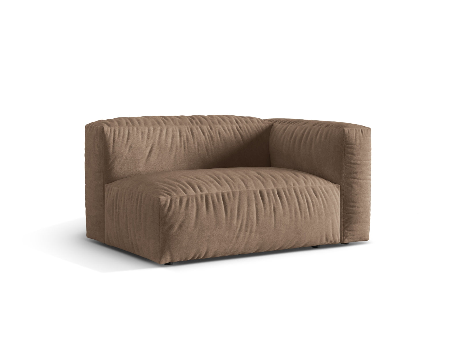 Entdecken Sie den Martina Velour Modul rechts 1 Sitzer von Micadoni – ideal für kompakte Wohnräume. Stilvolles Design und optimaler Komfort vereint!
