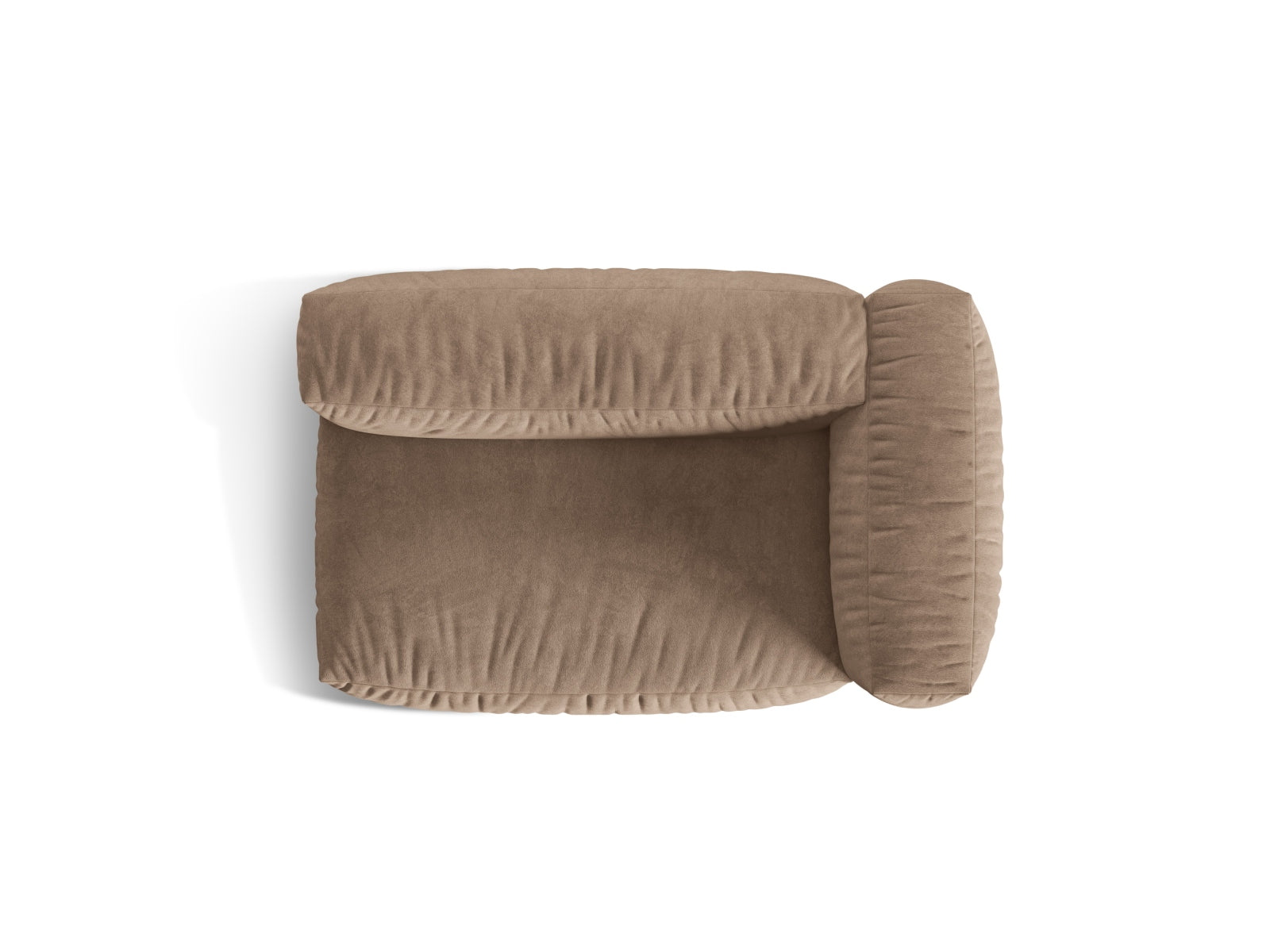 Entdecken Sie den Martina Velour Modul rechts 1 Sitzer von Micadoni – ideal für kompakte Wohnräume. Stilvolles Design und optimaler Komfort vereint!