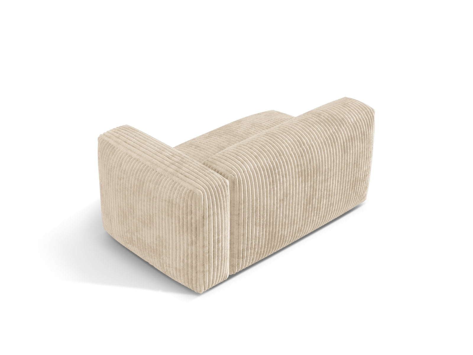 Martina Modul rechts 1 Sitzer in Light Beige präsentiert im Onlineshop von KAQTU Design AG. Modulares Sofa ist von Micadoni