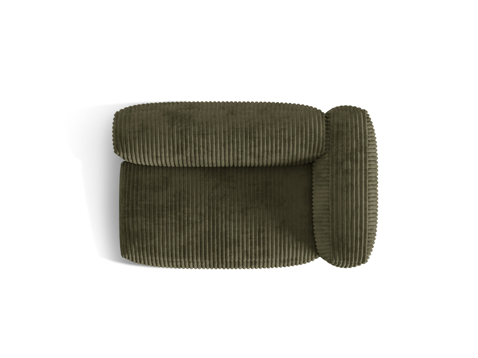 Martina Modul rechts 1 Sitzer in Moss Green präsentiert im Onlineshop von KAQTU Design AG. Modulares Sofa ist von Micadoni