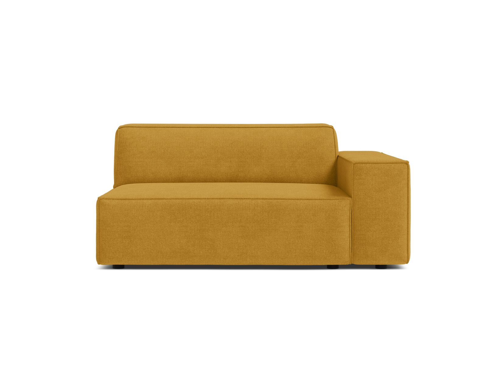 1-Sitzer Modul Rechts Jodie in Yellow-Liberty präsentiert im Onlineshop von KAQTU Design AG. Modulares Sofa ist von Micadoni