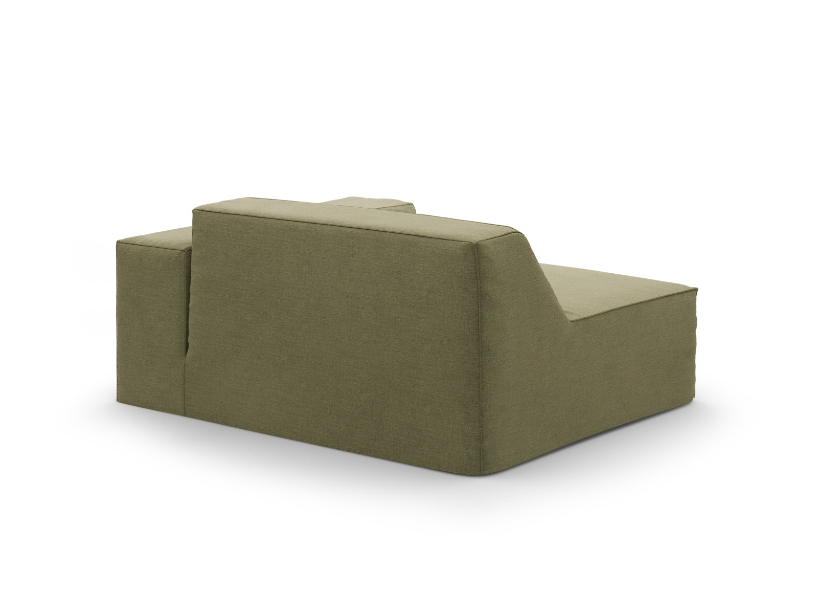 Eleganter 1-Sitzer Jodie Modul in sanftem Mint, ideal für stilvolle Wohnräume und entspannende Lounge-Ecken.