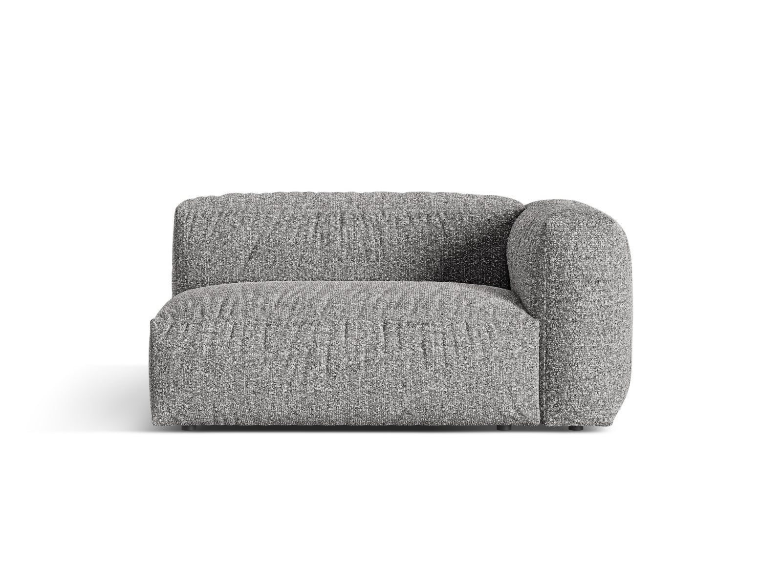 Doppelsitz-Sofa rechts Martina in Graphite-Monet präsentiert im Onlineshop von KAQTU Design AG. Modulares Sofa ist von Micadoni