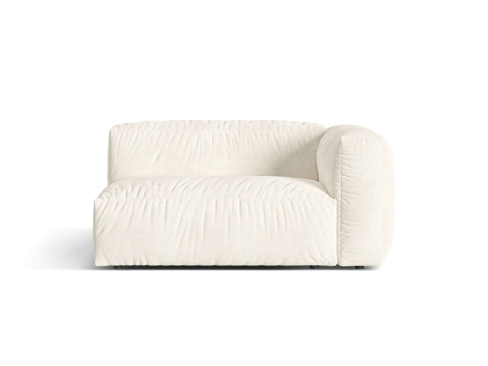Doppelsitz-Sofa rechts Martina in Ivory-Monet präsentiert im Onlineshop von KAQTU Design AG. Modulares Sofa ist von Micadoni