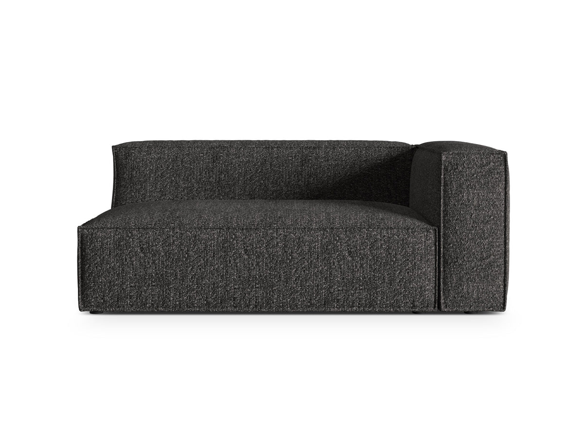 Nuria Boucle rechts Modular Sofa 3 Sitzer in Anthracite-Monet präsentiert im Onlineshop von KAQTU Design AG. Modulares Sofa ist von Micadoni