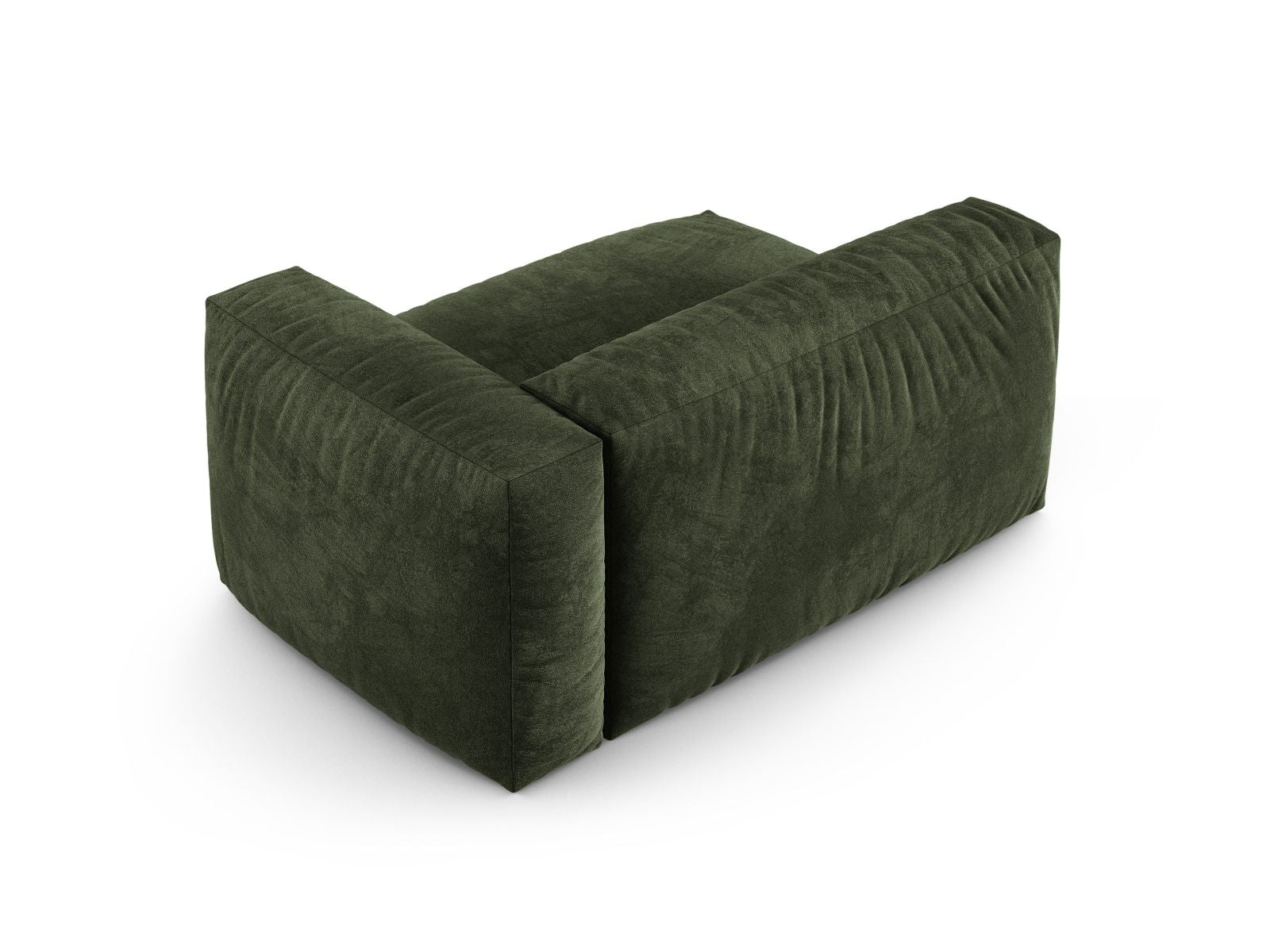 Elegantes XL Doppelsitz-Sofa Martina in Green-Vogue, ideal für stilvolle Wohnräume und flexible Einrichtungslösungen.