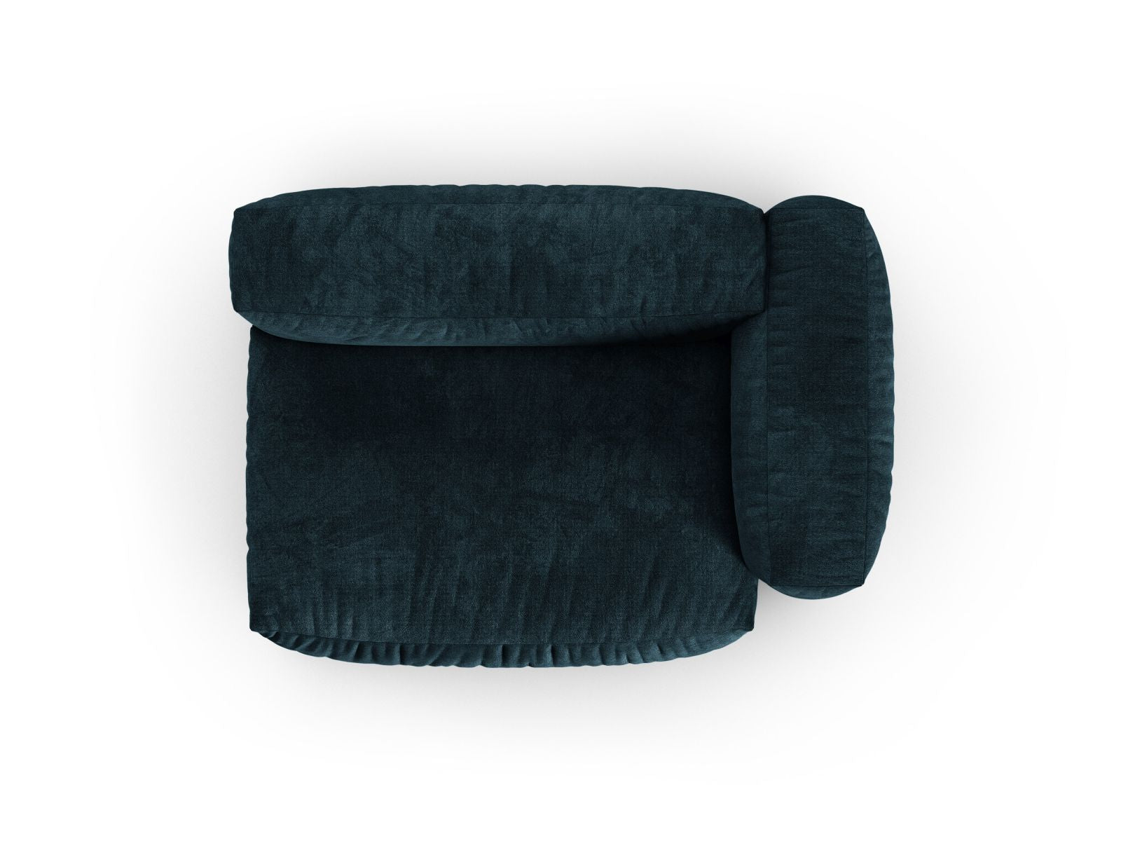 Gemütliches XL Doppelsitz-Sofa Martina in ansprechendem Petrol, perfekt für moderne Wohnkonzepte und flexible Einrichtungslösungen.