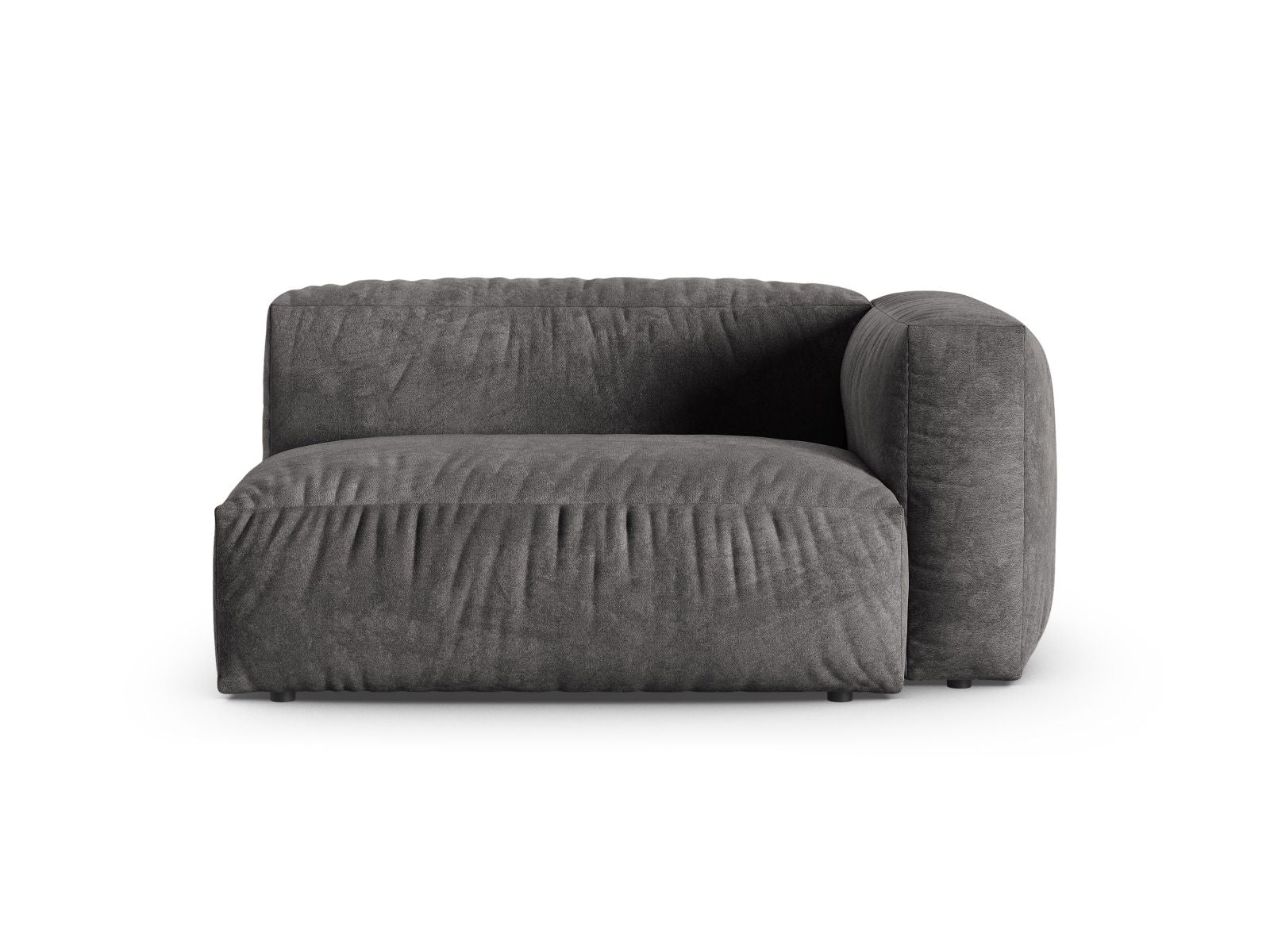 Doppelsitz-Sofa rechts XL Martina in Grey-Vogue präsentiert im Onlineshop von KAQTU Design AG. Modulares Sofa ist von Micadoni