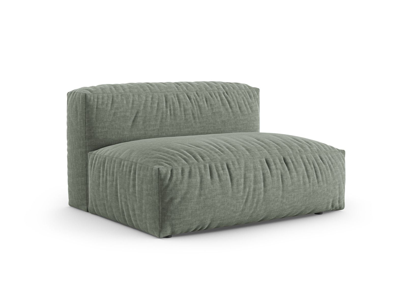 Elegantes XL Doppelsitz-Sofa Martina in Moss Green-Boston, ideal für stilvolle Wohnräume. Modulares Design von Micadoni.