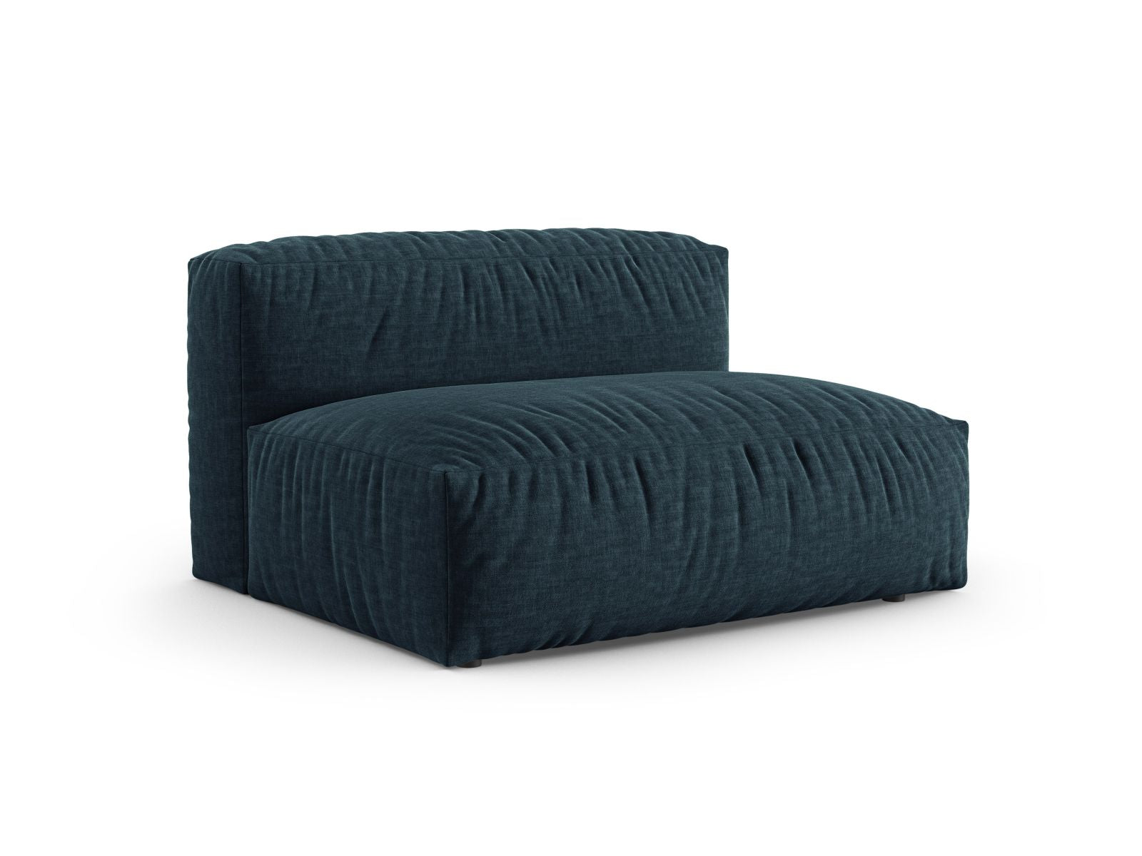 Elegantes XL Doppelsitz-Sofa Martina in Blue Jeans-Boston, ideal für moderne Wohnräume. Teil der modularen Sofa-Kollektion von Micadoni.