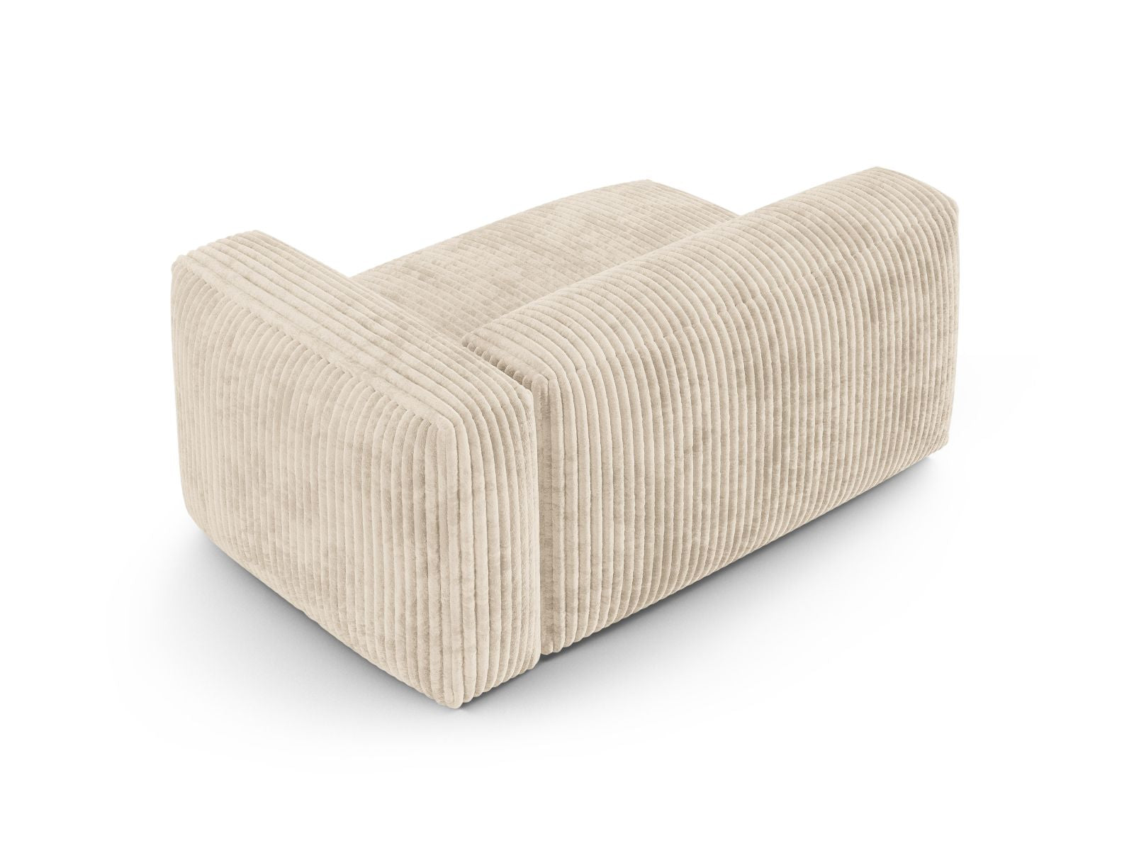Elegantes XL Doppelsitz-Sofa Martina in hellem Beige, ideal für moderne Wohnräume und vielseitige Gestaltungsmöglichkeiten von Micadoni.
