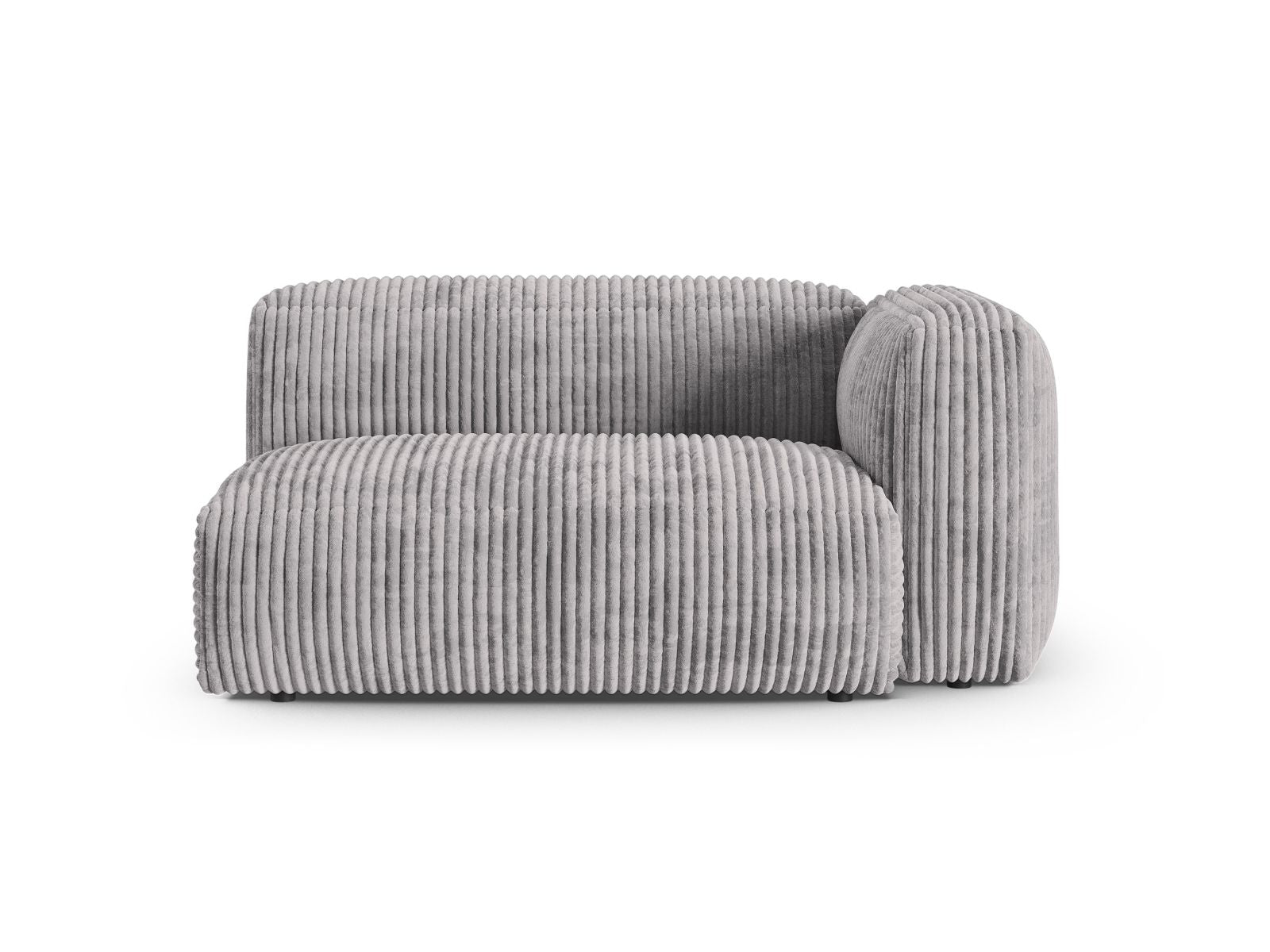 Doppelsitz-Sofa rechts XL Martina in Light Grey-Tilia präsentiert im Onlineshop von KAQTU Design AG. Modulares Sofa ist von Micadoni