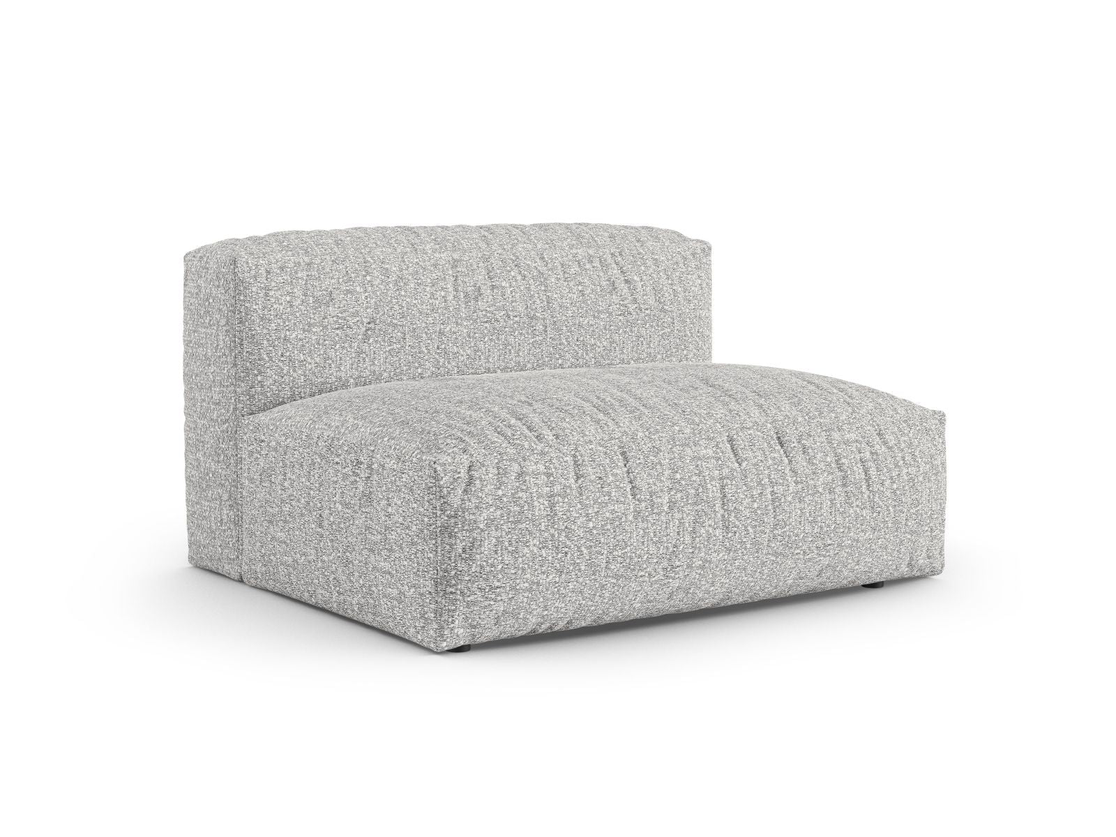 Elegantes XL Doppelsitz-Sofa Martina in Silver-Monet, ideal für moderne Wohnräume. Teil der modularen Sofa-Kollektion von Micadoni.