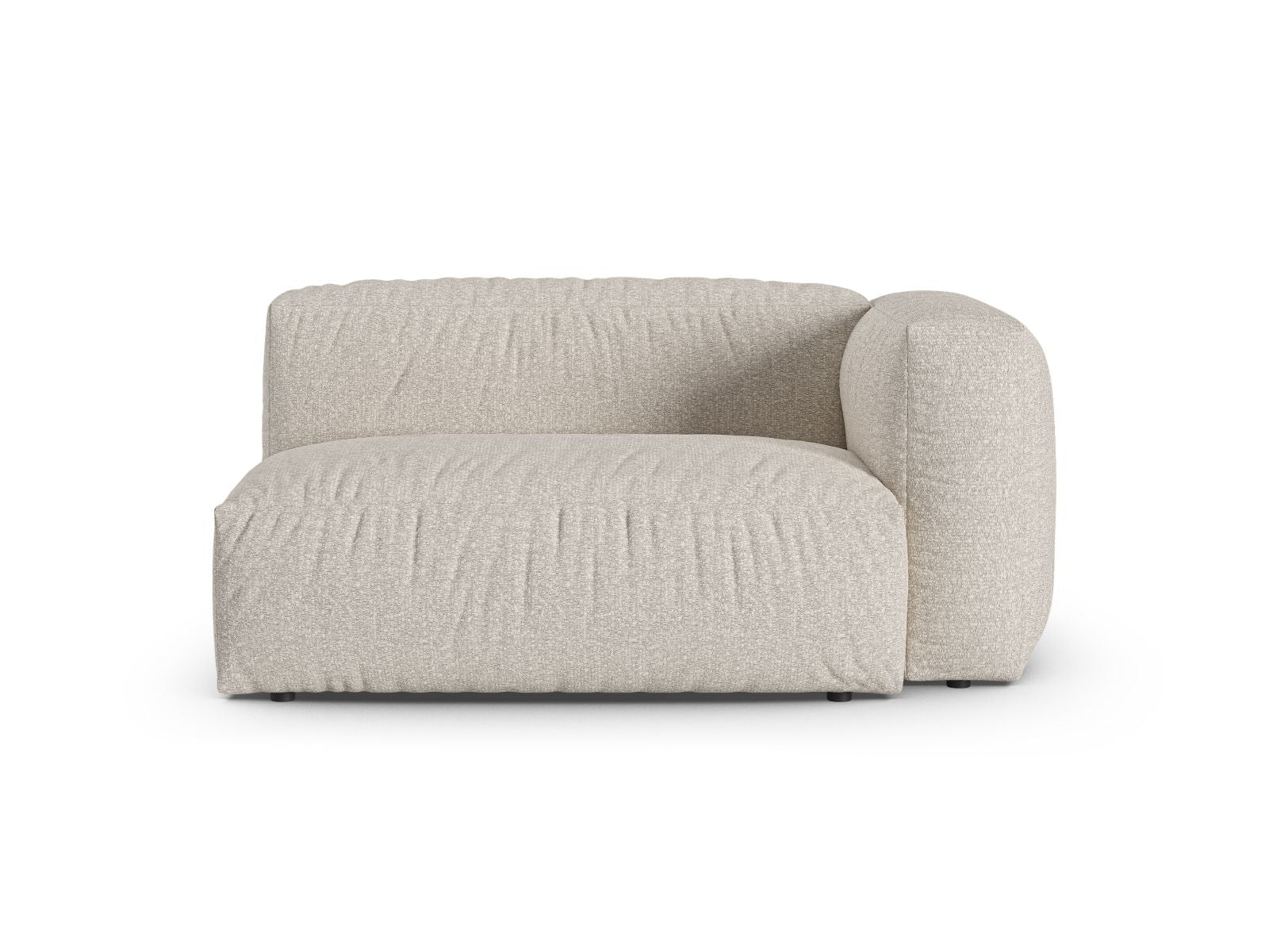 Doppelsitz-Sofa rechts XL Martina in Beige-Monet präsentiert im Onlineshop von KAQTU Design AG. Modulares Sofa ist von Micadoni