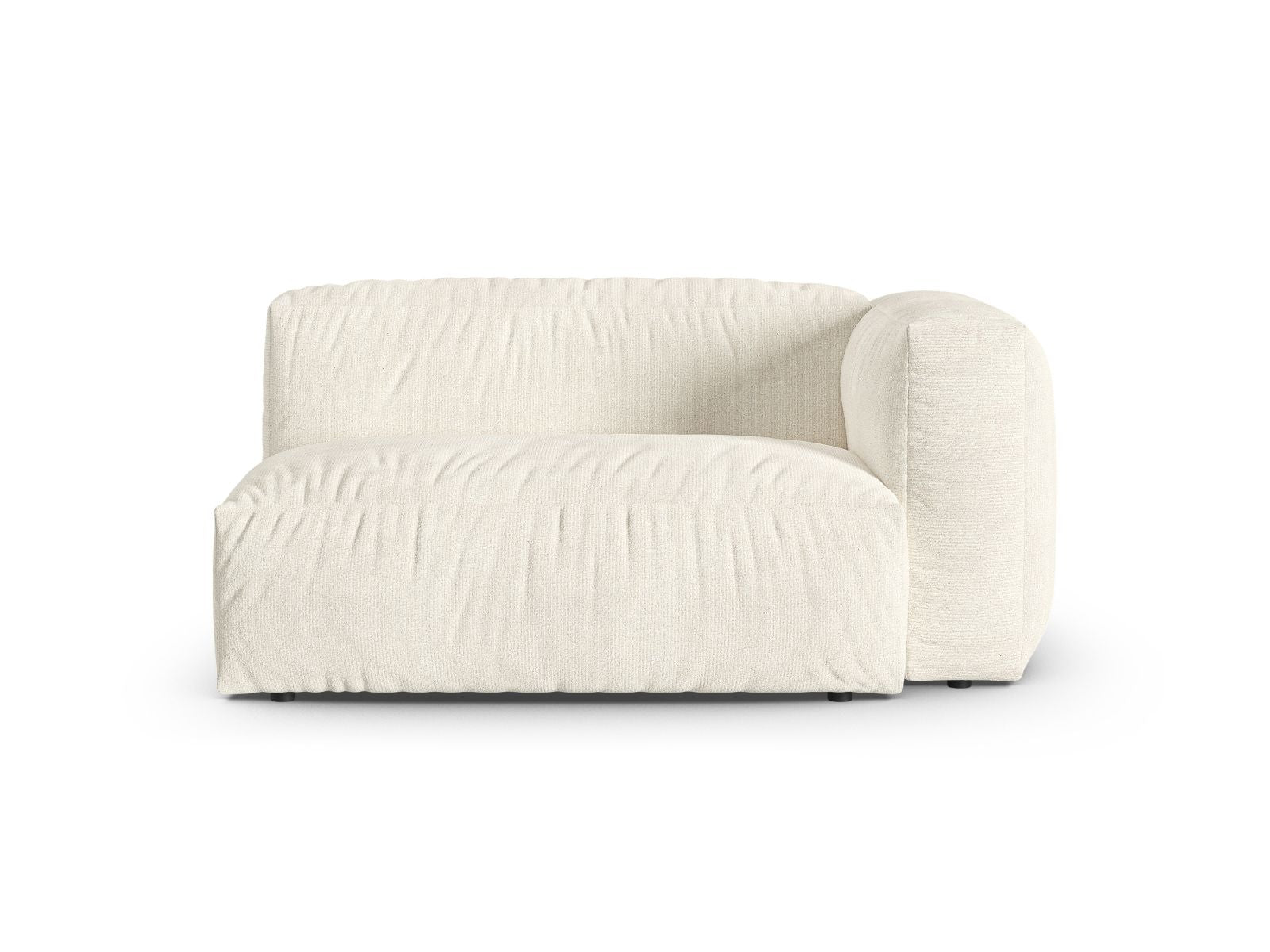 Doppelsitz-Sofa rechts XL Martina in Ivory-Monet präsentiert im Onlineshop von KAQTU Design AG. Modulares Sofa ist von Micadoni