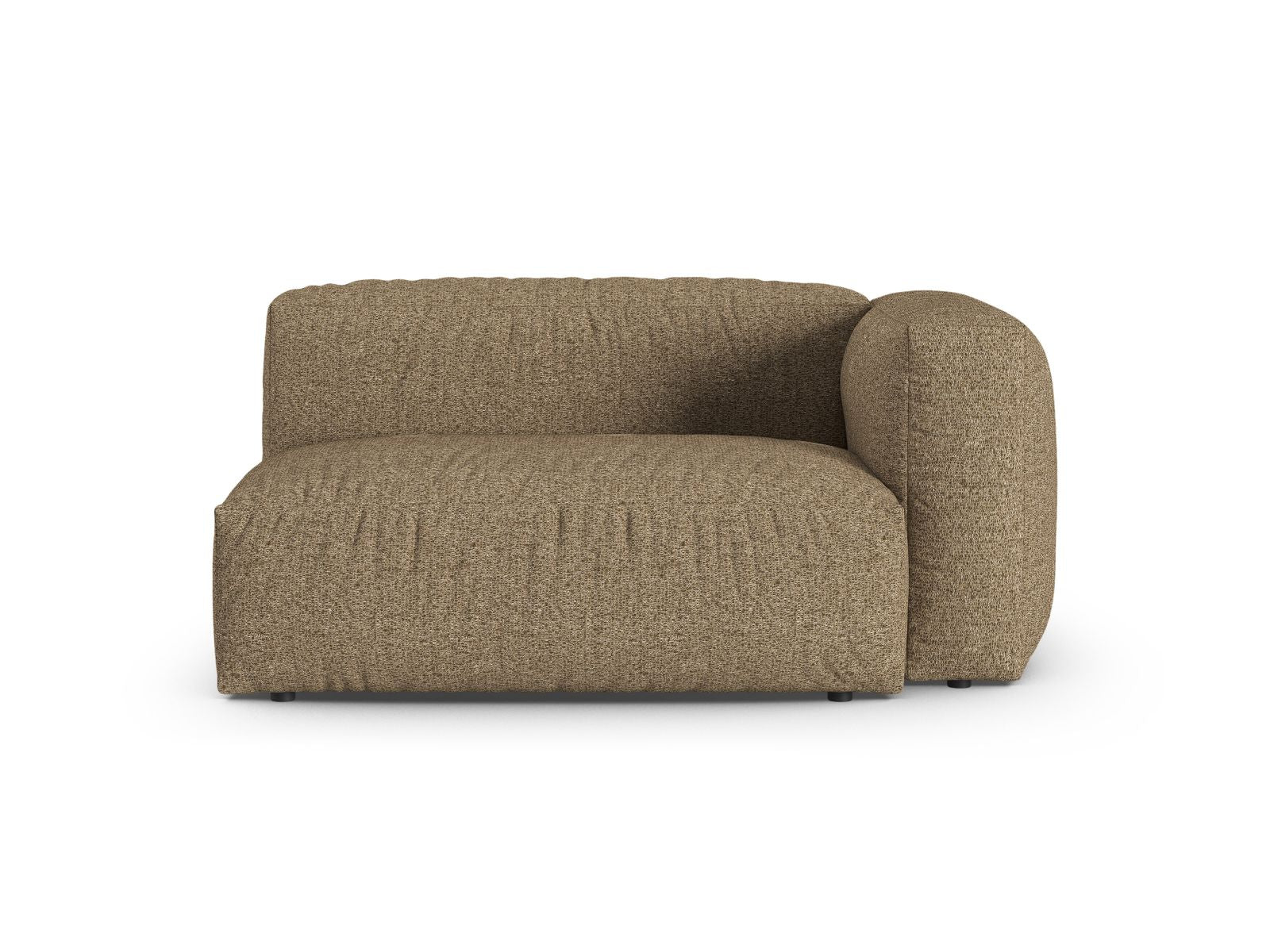 Doppelsitz-Sofa rechts XL Martina in Cappuccino-Monet präsentiert im Onlineshop von KAQTU Design AG. Modulares Sofa ist von Micadoni