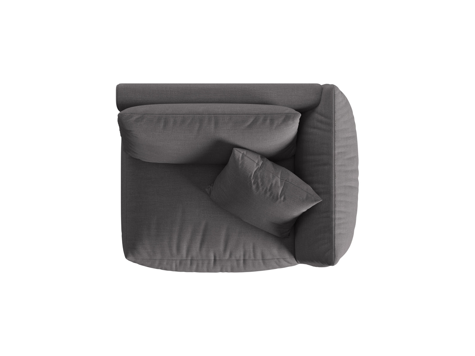 Elegantes 1-Sitzer-Modul "Chris" von Micadoni, ideal für kreative Sofa-Kombinationen und modernes Wohndesign in sanften Tönen.