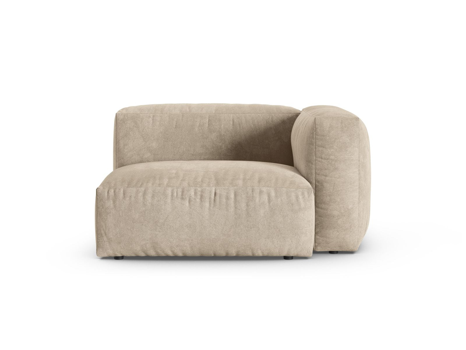 1-Sitzer Sofa Martina Wide XL rechts in Light Beige-Vogue präsentiert im Onlineshop von KAQTU Design AG. Modulares Sofa ist von Micadoni