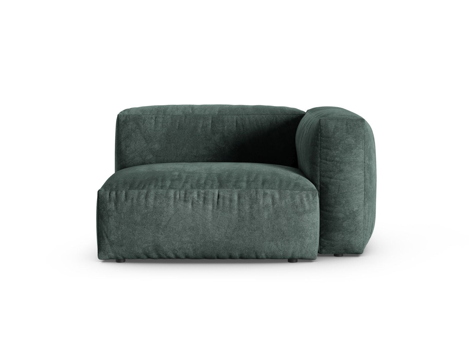 1-Sitzer Sofa Martina Wide XL rechts in Petrol-Vogue präsentiert im Onlineshop von KAQTU Design AG. Modulares Sofa ist von Micadoni