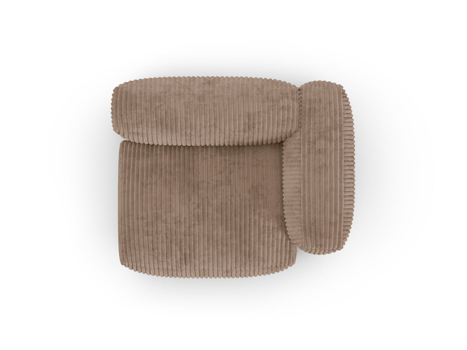 Stylisches 1-Sitzer Sofa Martina Wide XL in Acorn-Tilia, perfekt für gemütliche Ecken. Modulares Konzept für kreative Raumgestaltung.
