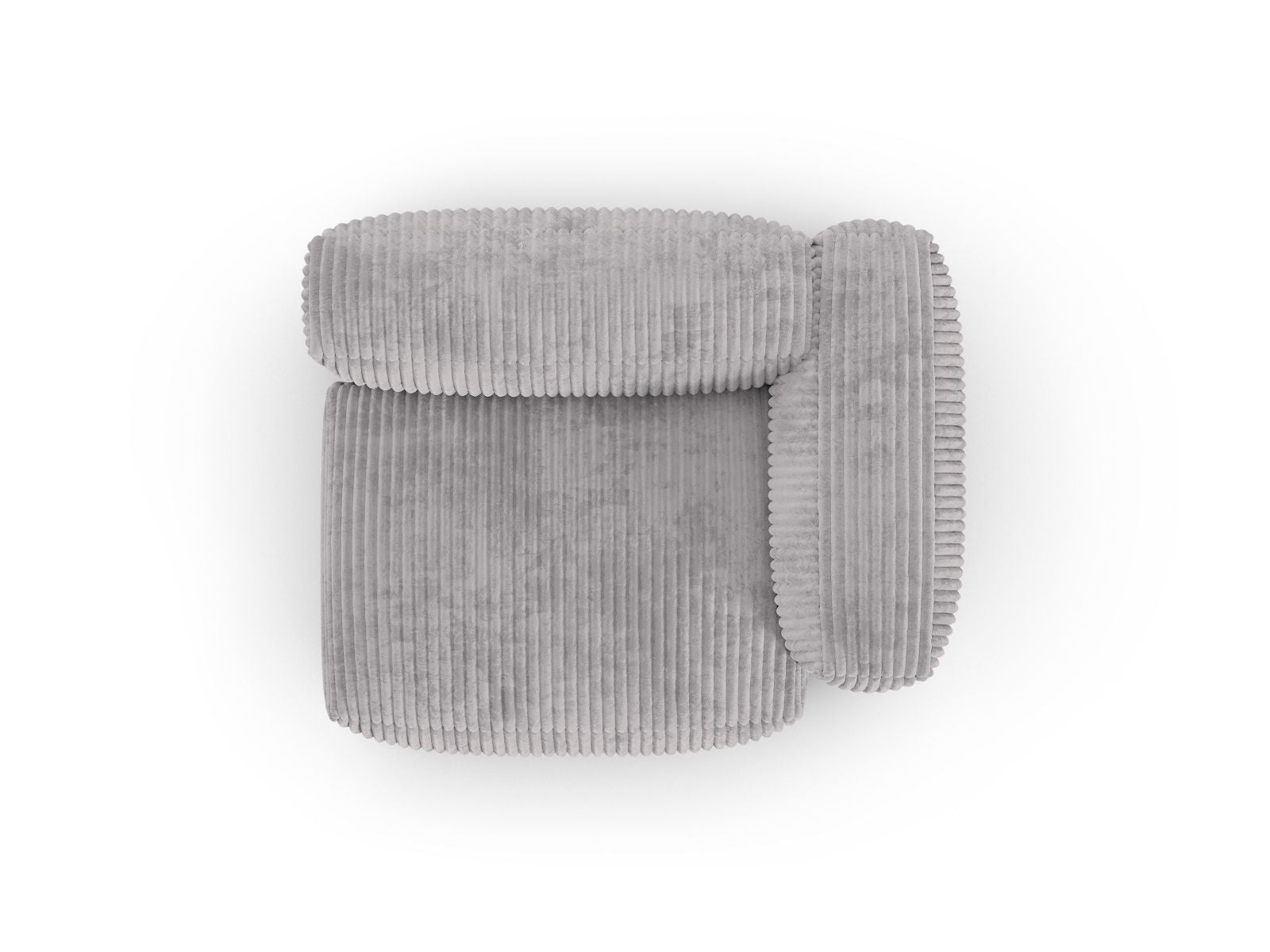 Modulares 1-Sitzer Sofa Martina Wide XL in stilvollem Grau, perfekt für individuelle Raumgestaltungen und gemütliche Sitzgelegenheiten.