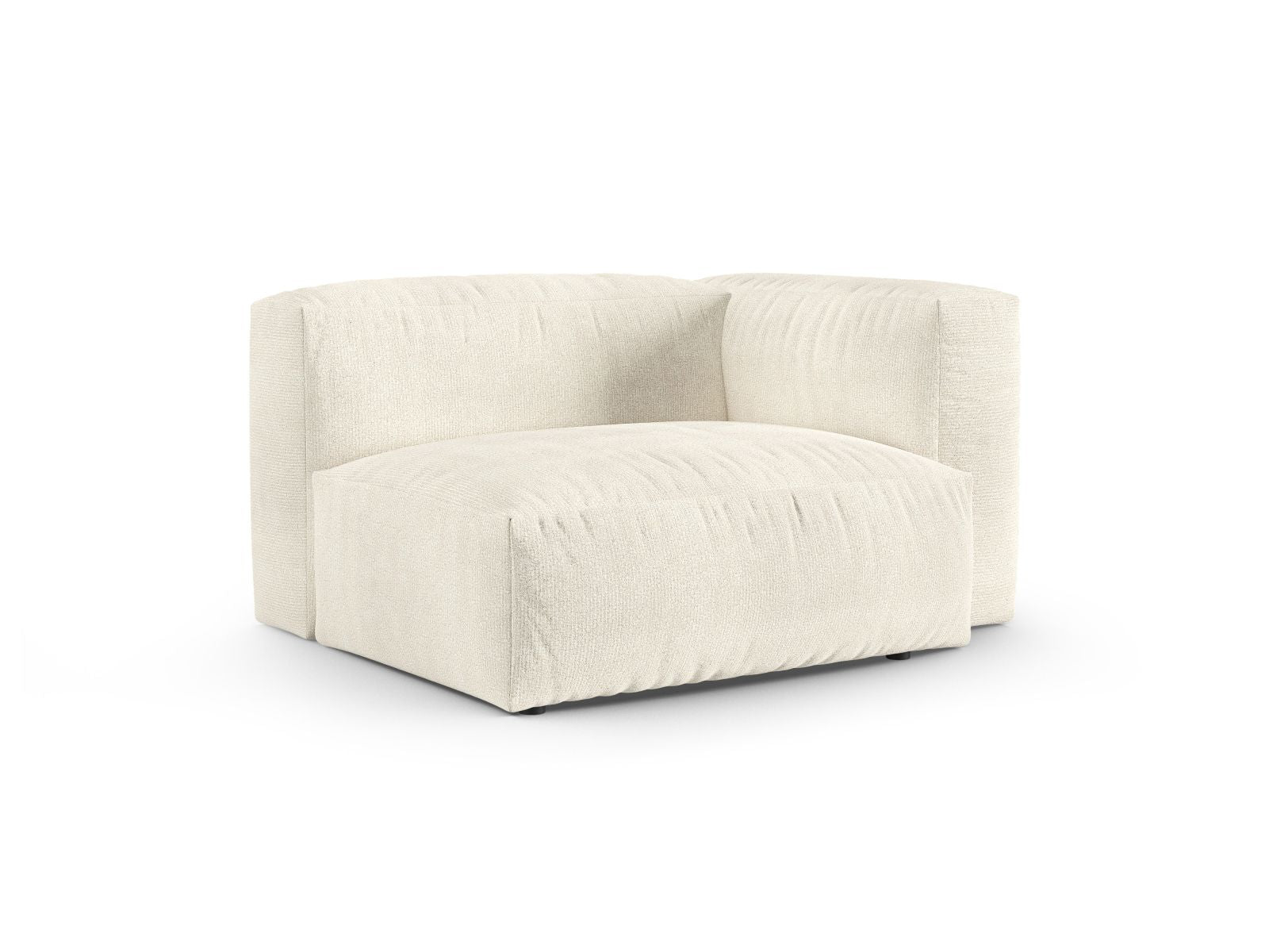Elegantes 1-Sitzer Sofa Martina Wide XL in Ivory-Monet, ideal für moderne Wohnräume. Teil der modularen Sofa-Kollektion von Micadoni.