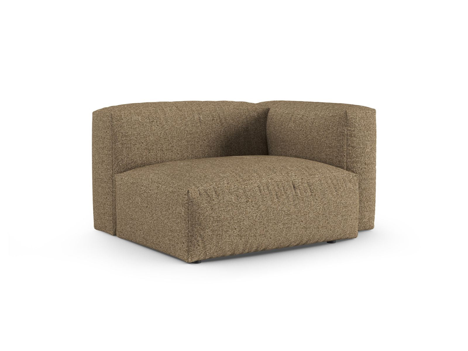 Elegantes 1-Sitzer Sofa Martina Wide XL in Cappuccino, ideal für moderne Wohnräume. Teil der modularen Sofa-Kollektion von Micadoni.