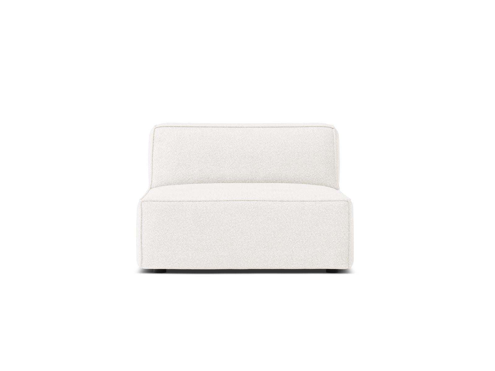 1-Sitzer Modul Armless Jodie in White-Baloo präsentiert im Onlineshop von KAQTU Design AG. Modulares Sofa ist von Micadoni