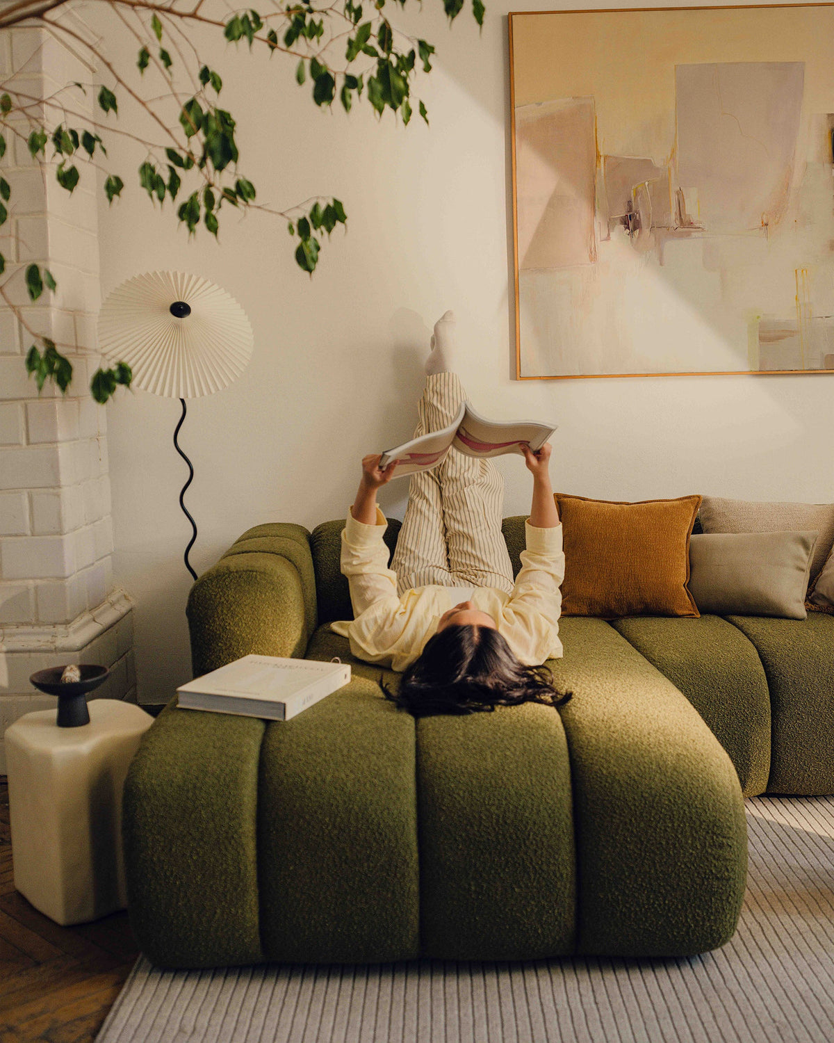 Lupine Modul Armless 1 Sitzer in Light Grey-Baloo präsentiert im Onlineshop von KAQTU Design AG. Modulares Sofa ist von Micadoni
