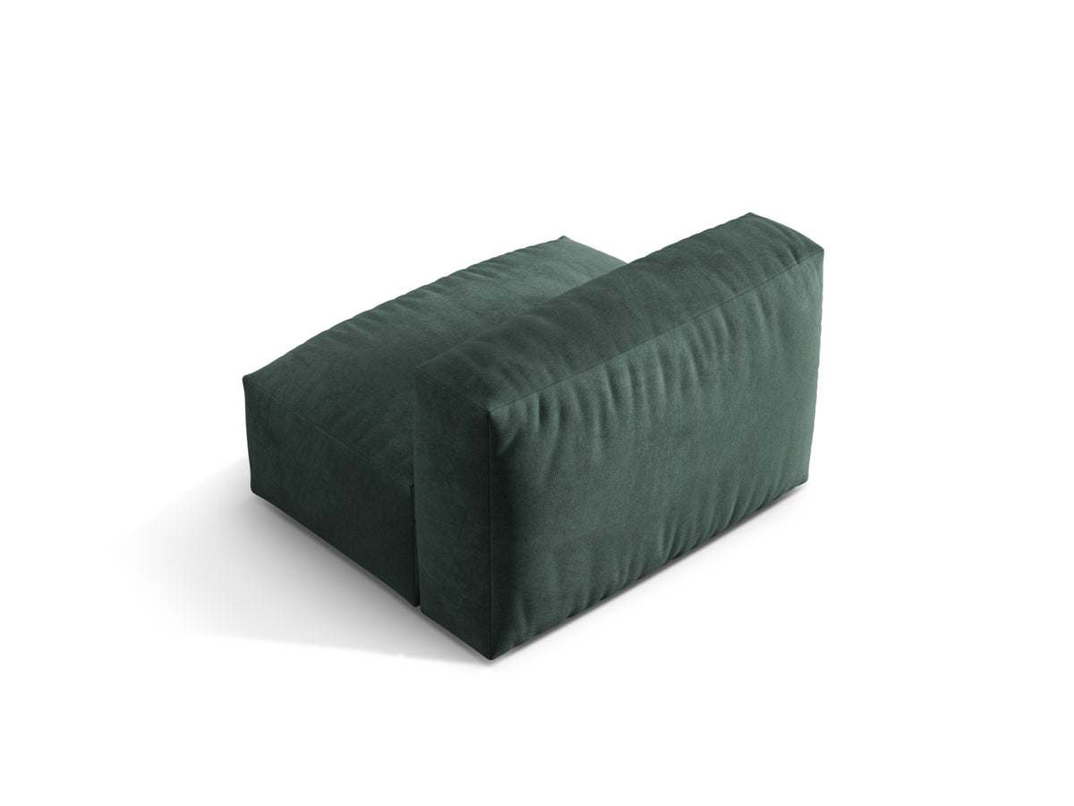 Martina Modul Armless 1 Sitzer in Petrol-Vogue präsentiert im Onlineshop von KAQTU Design AG. Modulares Sofa ist von Micadoni