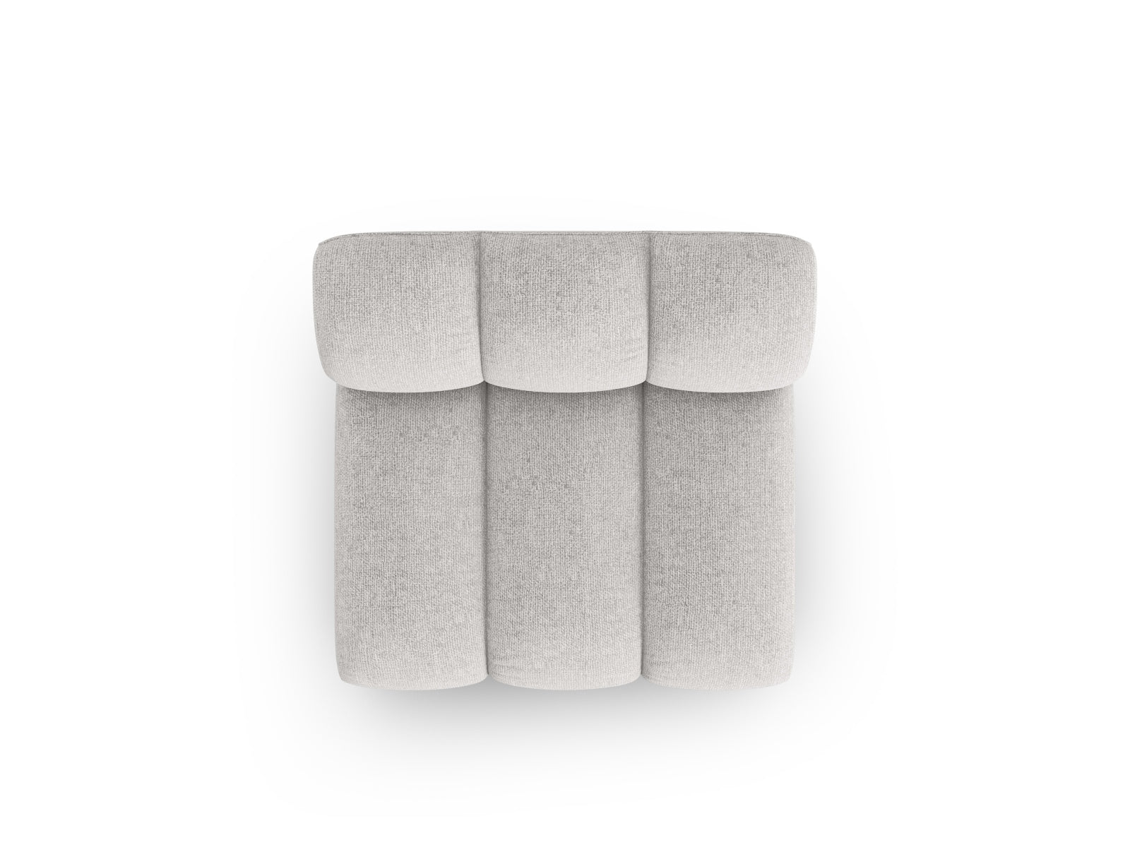 Lupine Modul Armless 1 Sitzer in Light Grey präsentiert im Onlineshop von KAQTU Design AG. Modulares Sofa ist von Micadoni