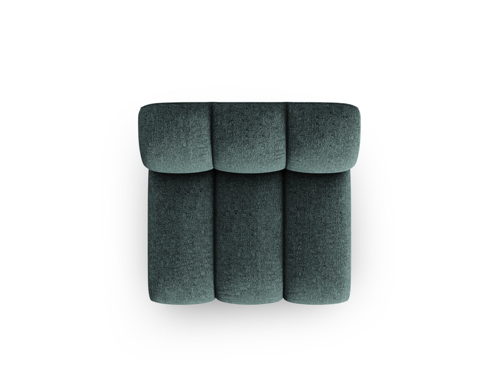 Lupine Modul Armless 1 Sitzer in Petrol präsentiert im Onlineshop von KAQTU Design AG. Modulares Sofa ist von Micadoni