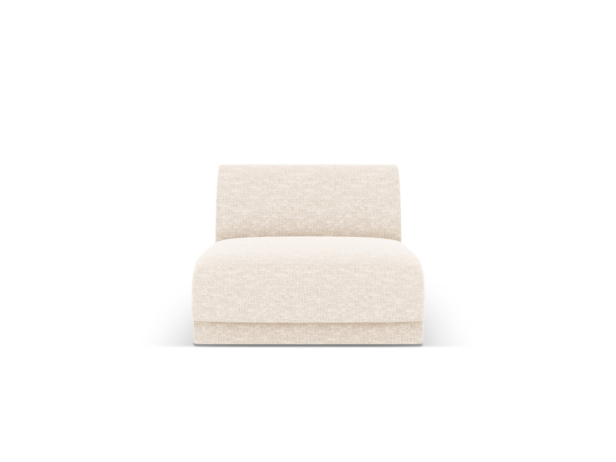 Miley Modul Armless 1 Sitzer in Light Beige-Haga präsentiert im Onlineshop von KAQTU Design AG. Modulares Sofa ist von Micadoni