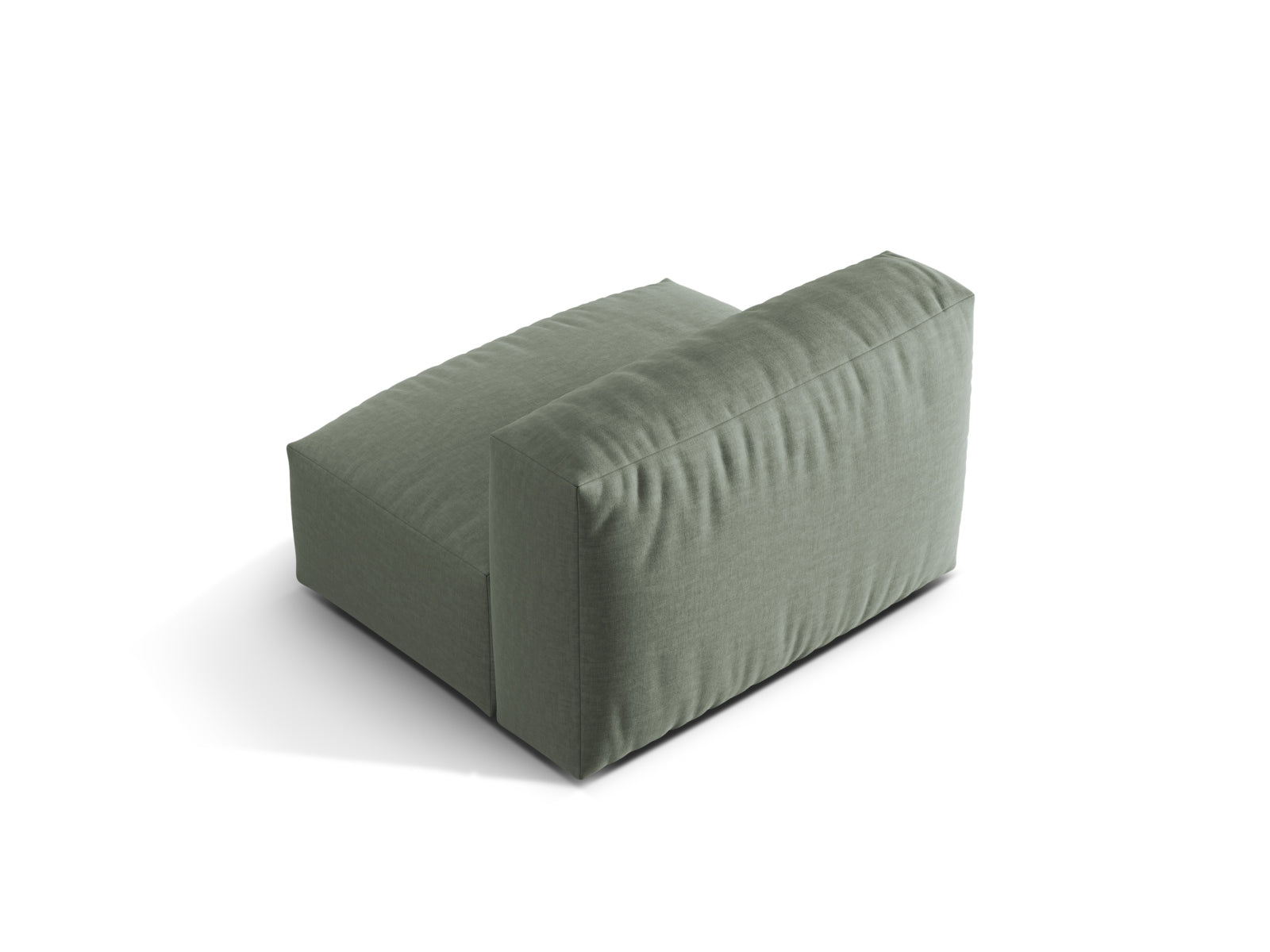 Martina Modul Armless 1 Sitzer in Moss Green präsentiert im Onlineshop von KAQTU Design AG. Modulares Sofa ist von Micadoni