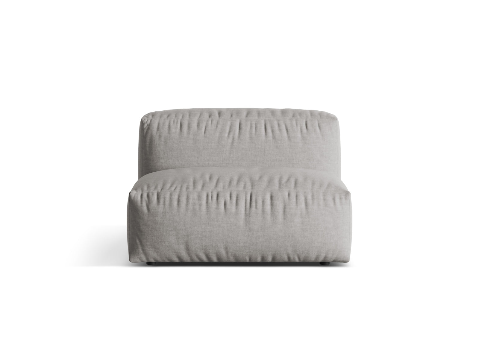 Martina Modul Armless 1 Sitzer in Light Grey präsentiert im Onlineshop von KAQTU Design AG. Modulares Sofa ist von Micadoni