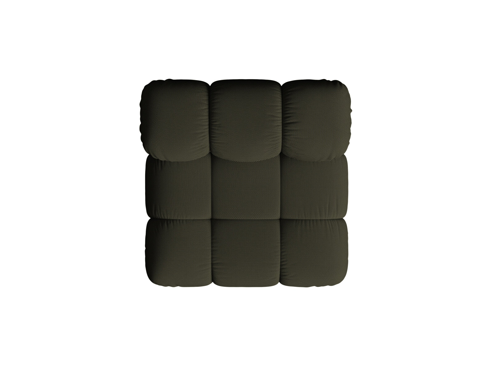 Modulares Sofa Bellis Modul Armless 1 Sitzer in Amazon Green-Sonic, perfekt für moderne Interiors und vielseitige Raumgestaltung.
