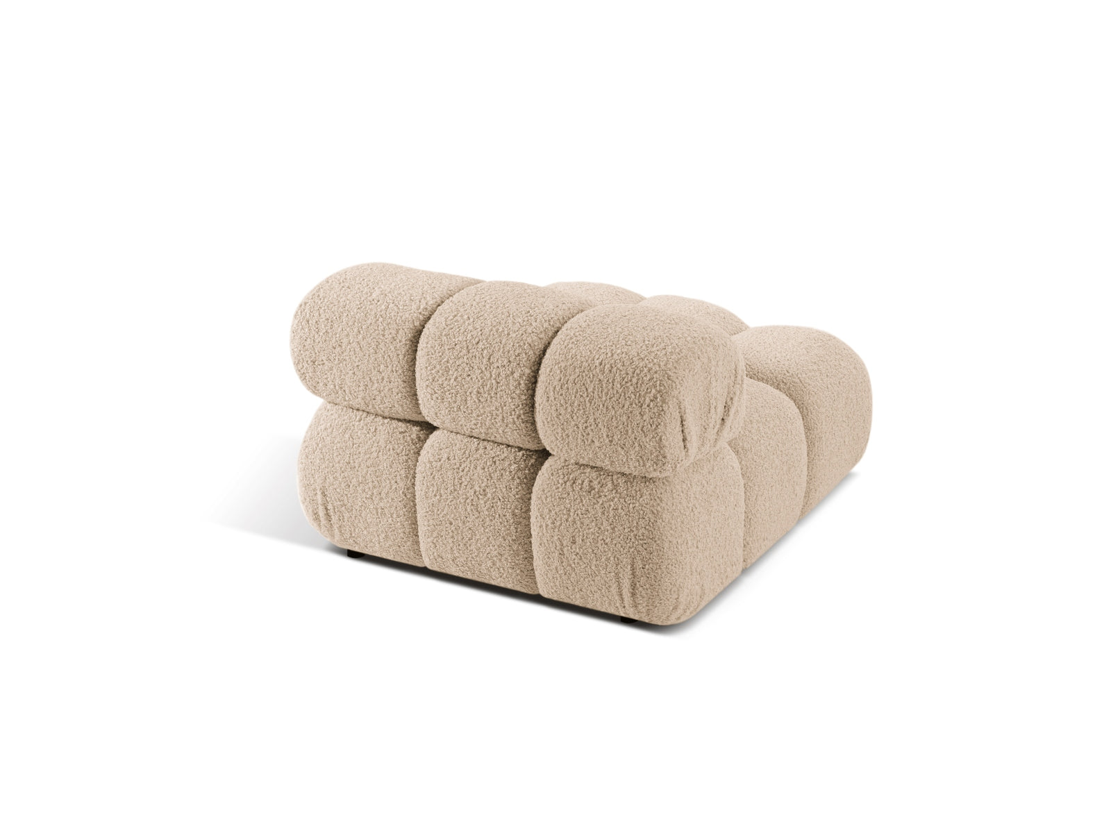Stylischer Bellis Modul Armless 1 Sitzer in sanften Erdtönen, perfekt für moderne und flexible Wohnkonzepte von Micadoni.