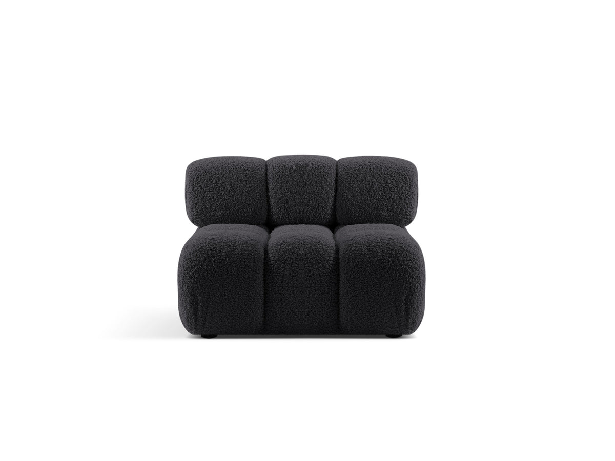 Bellis Modul Armless 1 Sitzer in Graphite-Rolf präsentiert im Onlineshop von KAQTU Design AG. Modulares Sofa ist von Micadoni