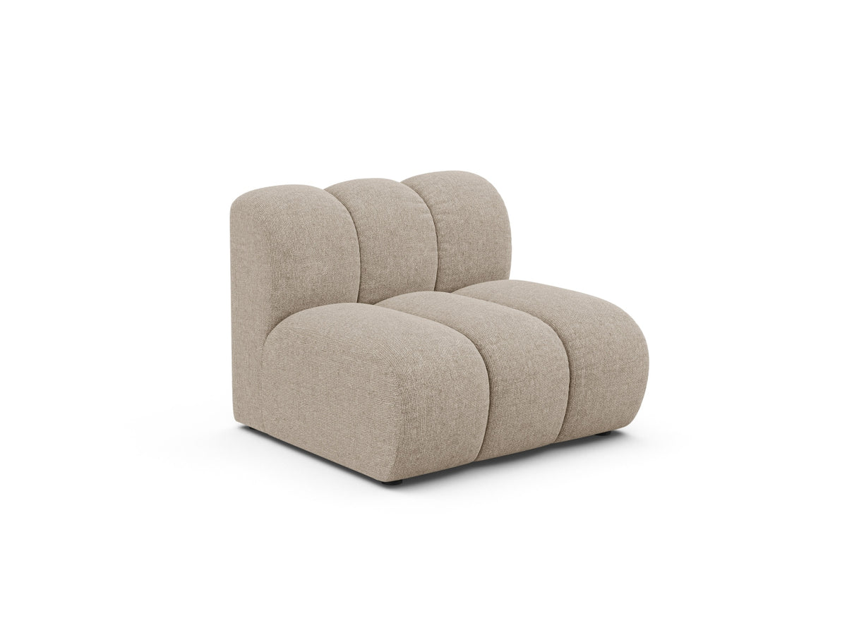 Lupine Modul Armless 1 Sitzer in Dark Beige-Eden präsentiert im Onlineshop von KAQTU Design AG. Modulares Sofa ist von Micadoni