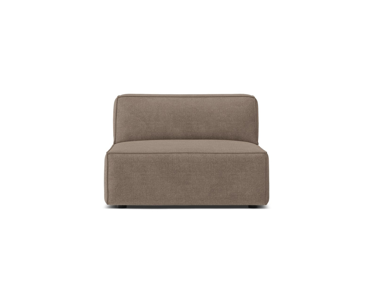 1-Sitzer Modul Armless Jodie in Cappuccino-Liberty präsentiert im Onlineshop von KAQTU Design AG. Modulares Sofa ist von Micadoni