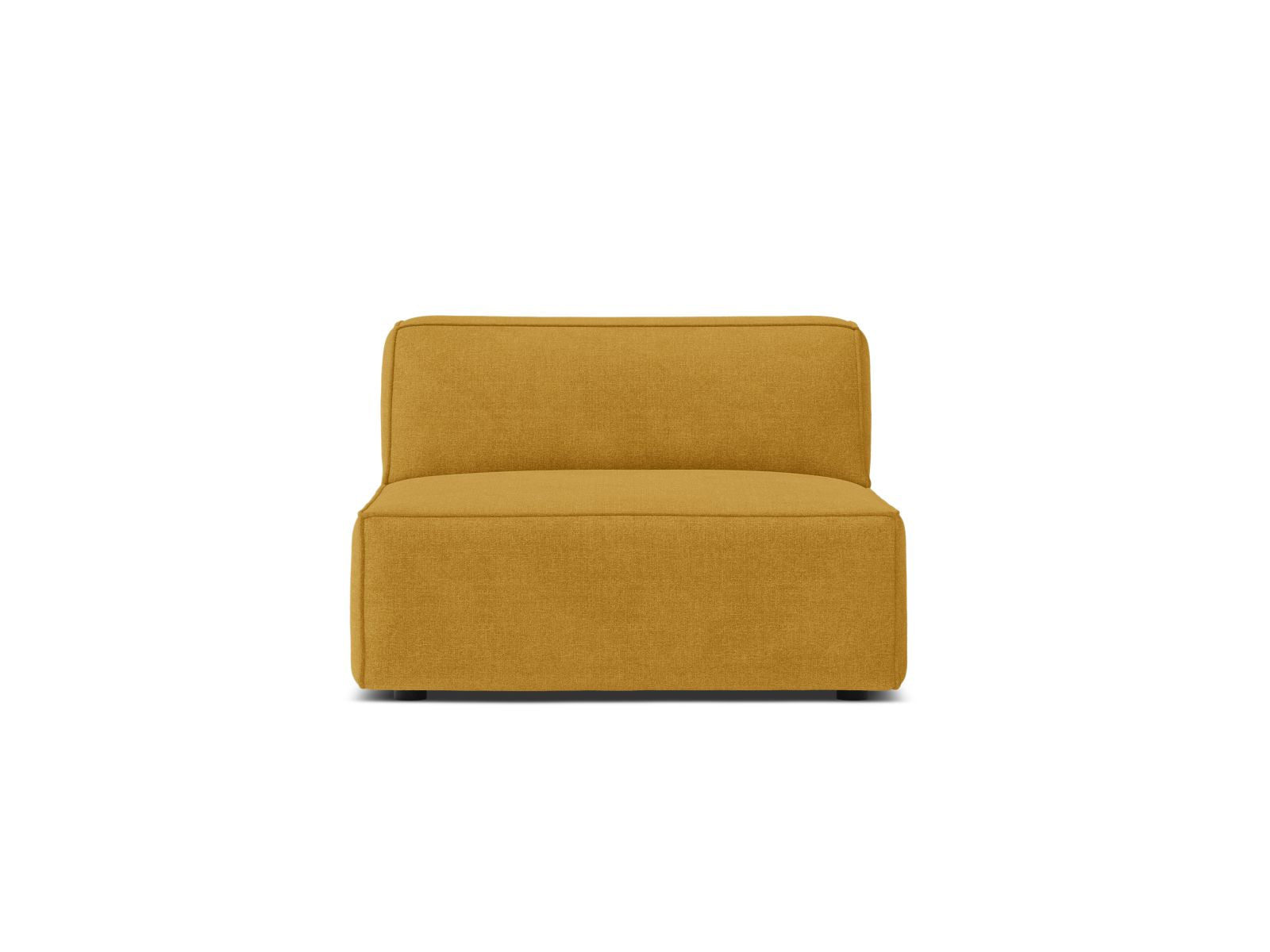 1-Sitzer Modul Armless Jodie in Yellow-Liberty präsentiert im Onlineshop von KAQTU Design AG. Modulares Sofa ist von Micadoni