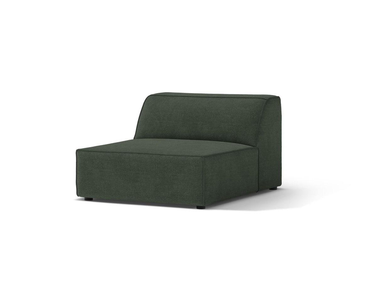 1-Sitzer Modul Armless Jodie in Moss Green-Liberty präsentiert im Onlineshop von KAQTU Design AG. Modulares Sofa ist von Micadoni