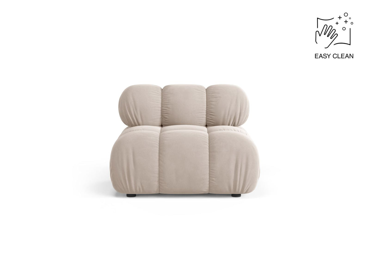 1-Sitzer Modul Armless Bellis in Light Beige-Venus präsentiert im Onlineshop von KAQTU Design AG. Modulares Sofa ist von Micadoni