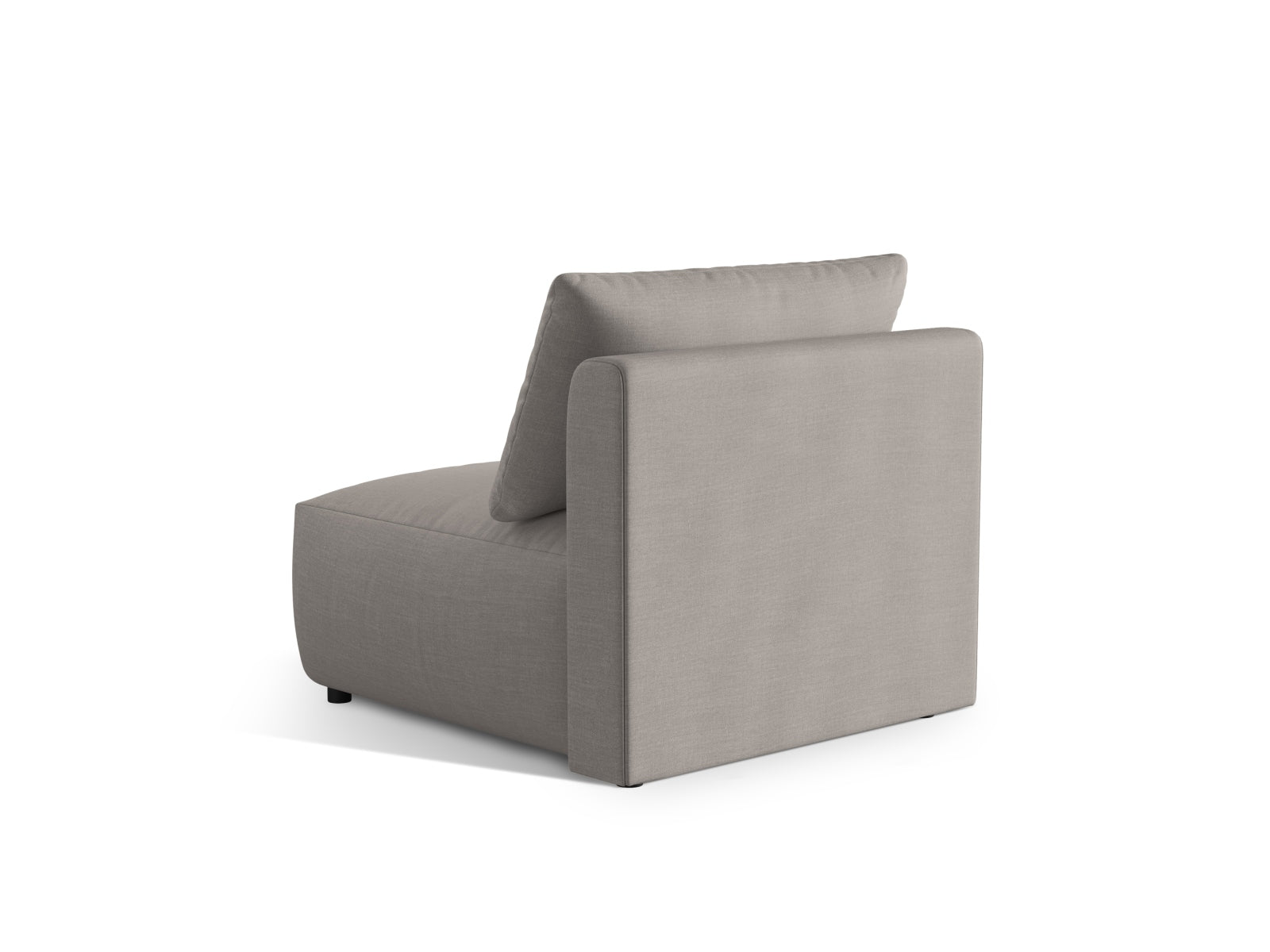 Stylischer Chris Modul Armless 1 Sitzer mit minimalistischer Formgebung, perfekt für zeitgemäße Inneneinrichtungen und flexible Raumgestaltungen.