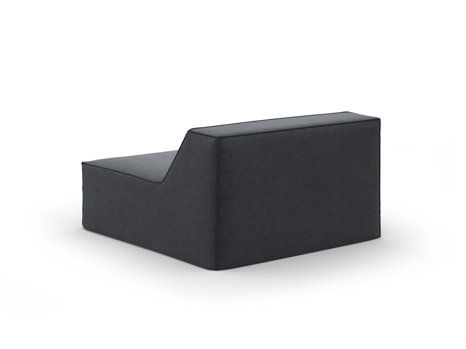 Jodie Modul Armless 1 Sitzer in Grey And Blue präsentiert im Onlineshop von KAQTU Design AG. Modulares Sofa ist von Micadoni
