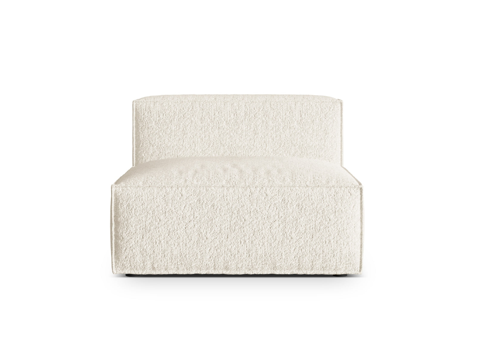 Nuria Modul Armless 1 Sitzer in Ivory-Monet präsentiert im Onlineshop von KAQTU Design AG. Modulares Sofa ist von Micadoni