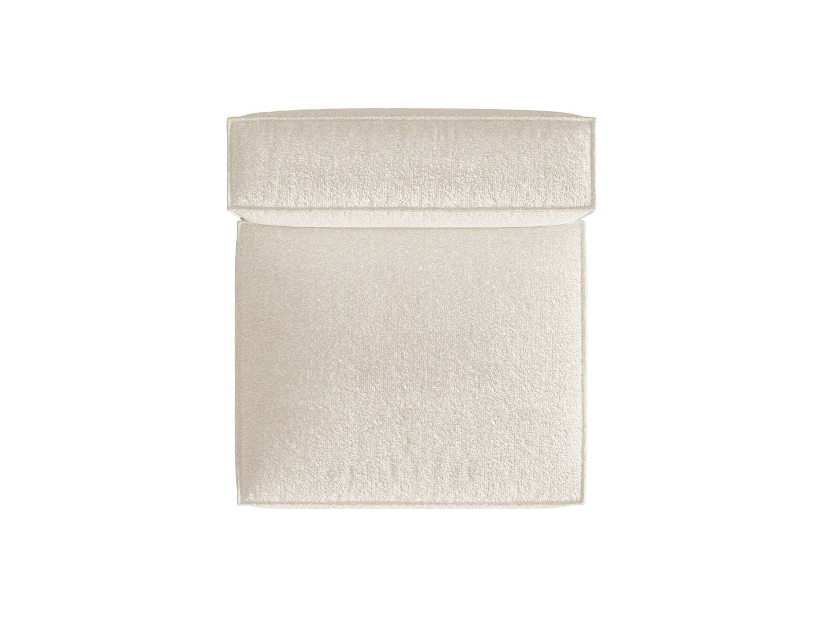 Eleganter Nuria Modul Armless 1 Sitzer in Ivory-Monet, ideal für moderne Wohnräume und vielseitig erweiterbar mit weiteren Sofamodulen.