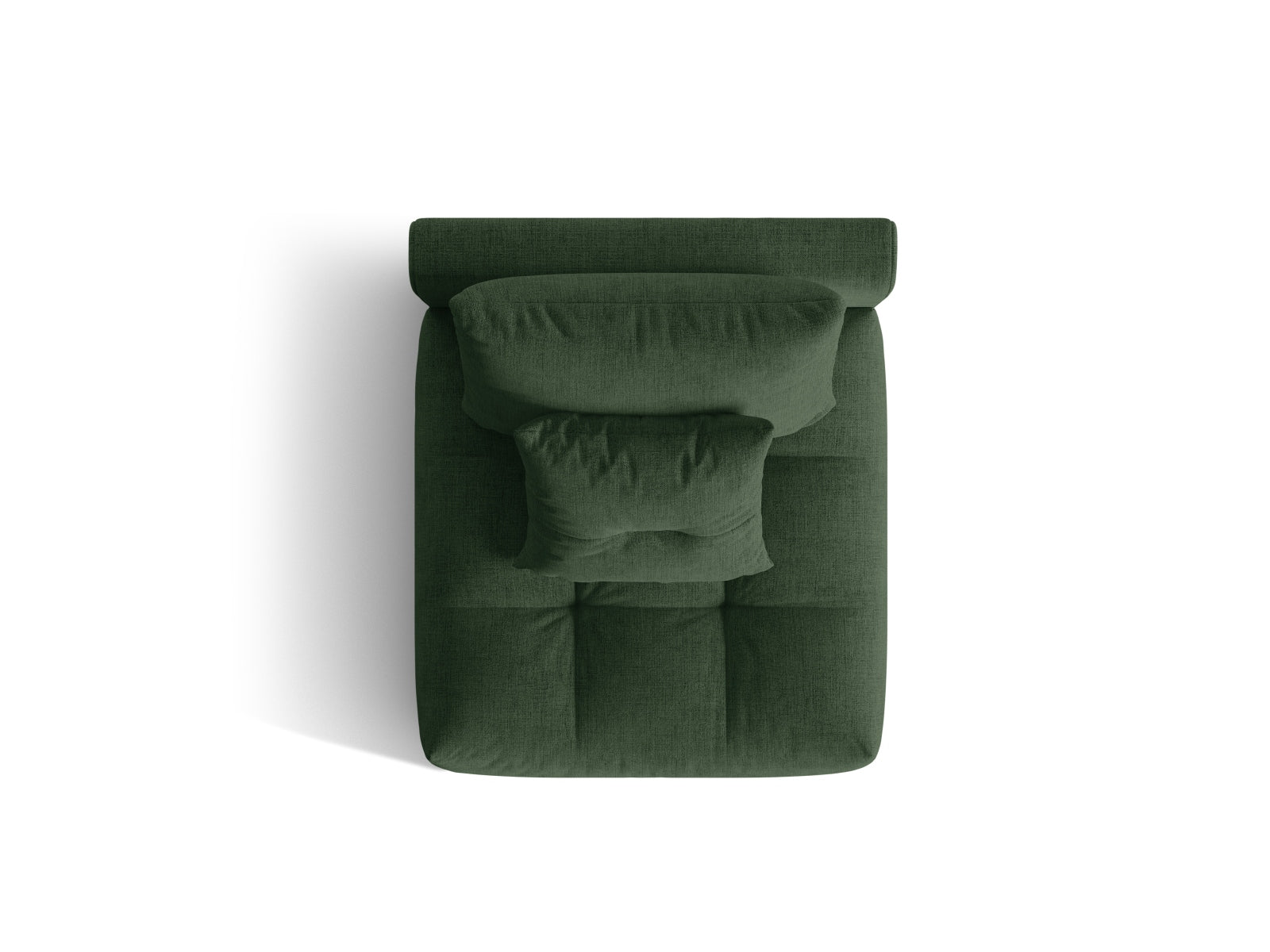 Bloom Modul Armless 1 Sitzer in Moss Green präsentiert im Onlineshop von KAQTU Design AG. Modulares Sofa ist von Micadoni
