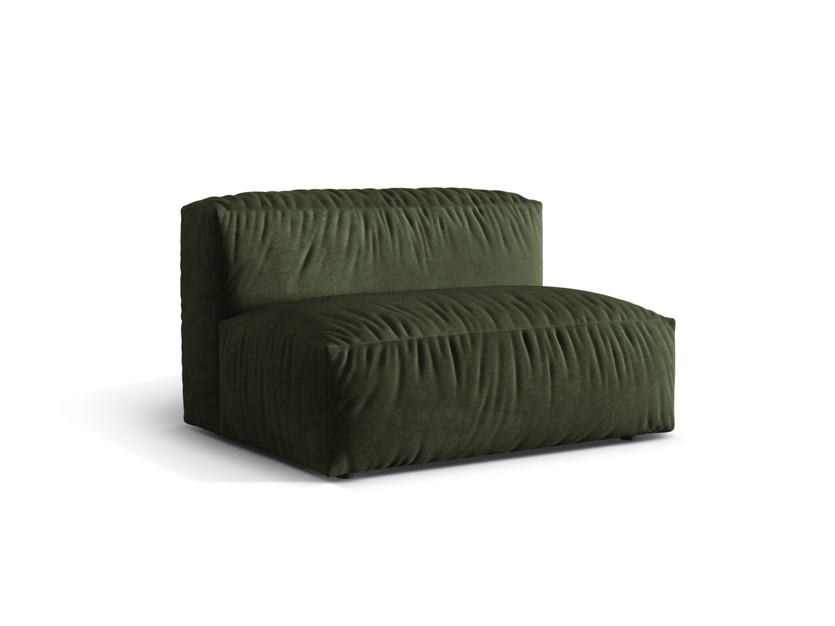 Martina Modul Armless 1 Sitzer in Green-Vogue präsentiert im Onlineshop von KAQTU Design AG. Modulares Sofa ist von Micadoni